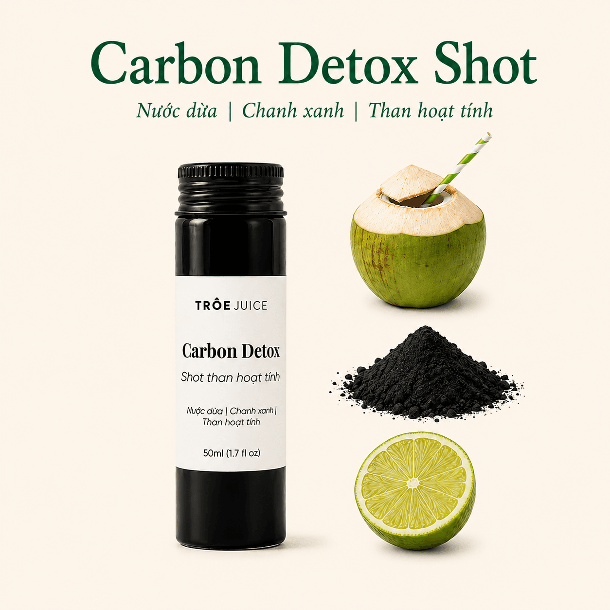 Product image Shot than hoạt tính hỗ trợ tiêu hóa sau bữa ăn
