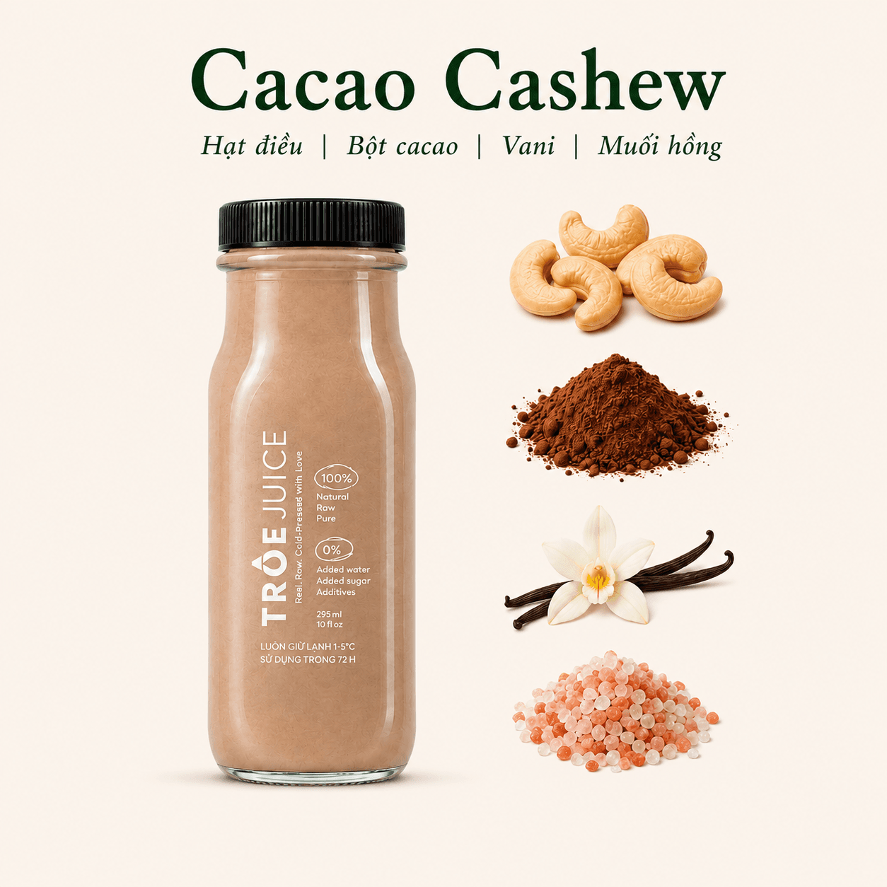 Ảnh sản phẩm Sữa hạt điều vị cacao (Mylk 02)