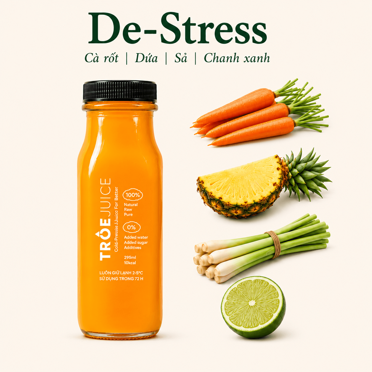 Ảnh sản phẩm Juice thơm ngọt vị Cà rốt dứa (O4)