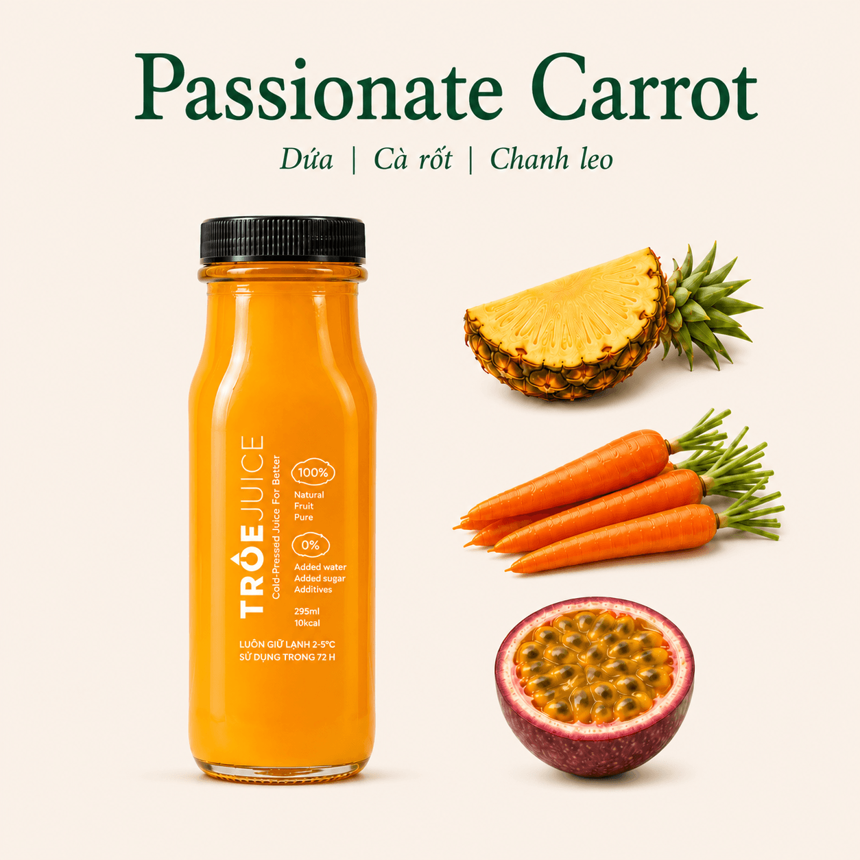 Ảnh sản phẩm Juice chua ngọt vị Cà rốt (O6)