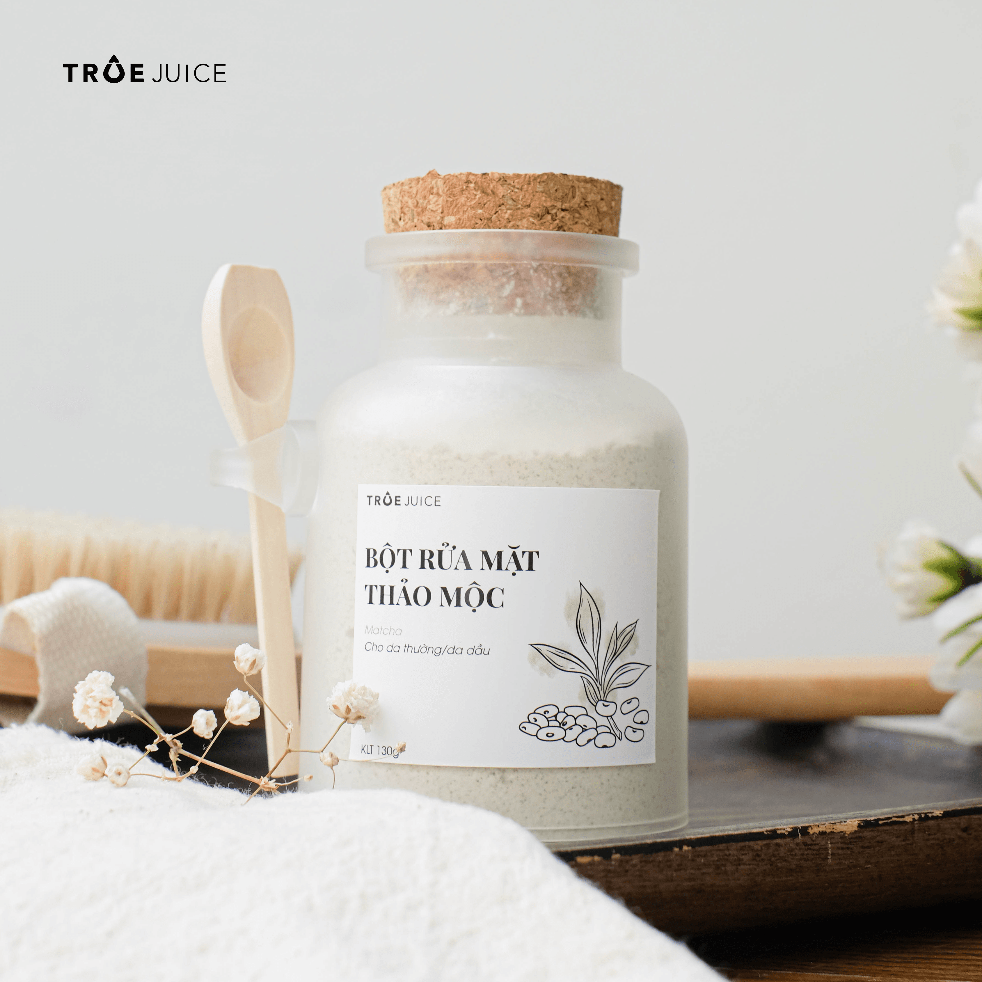 Product image Bột rửa mặt thảo mộc Matcha
